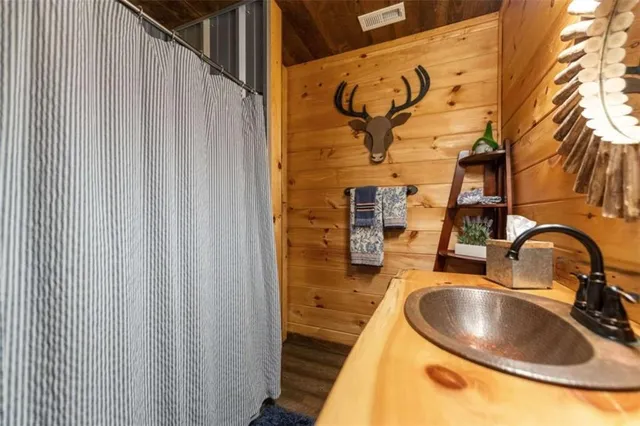 a room with furniture and window