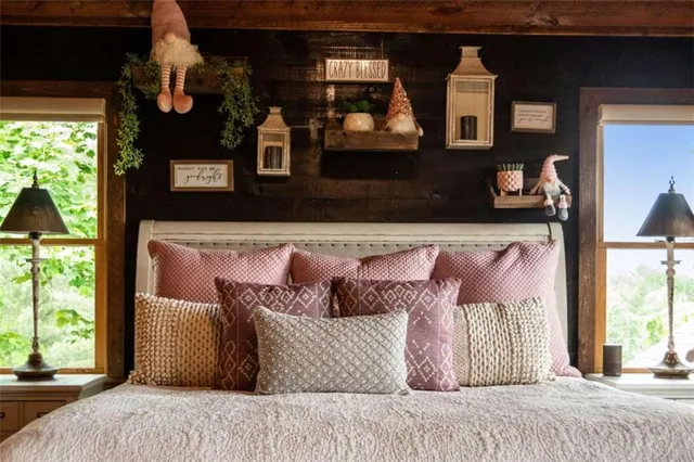 a view of a kitchen with appliances and cabinets