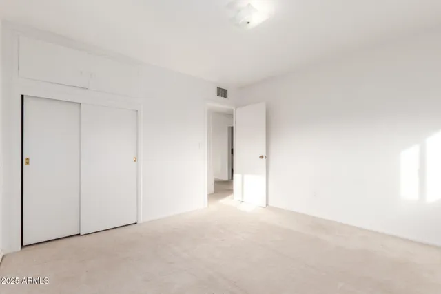 a view of empty room