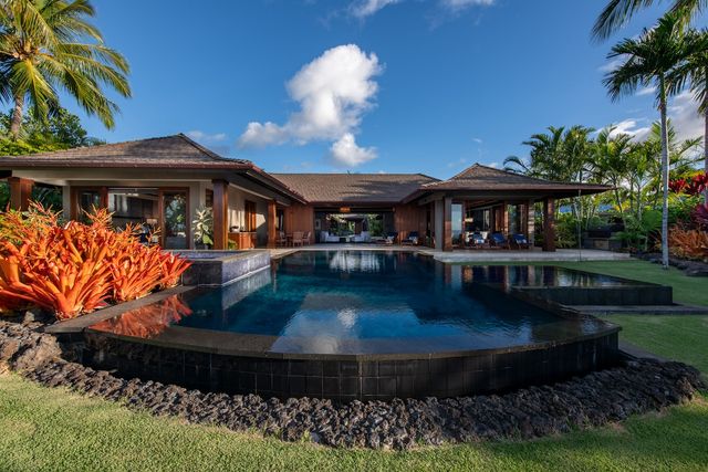 a view of a house with pool