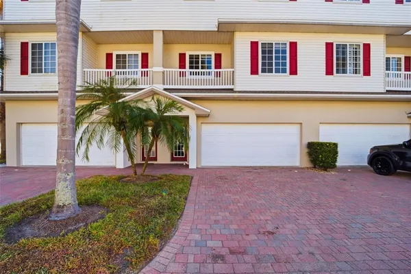a view of a house with entertaining space