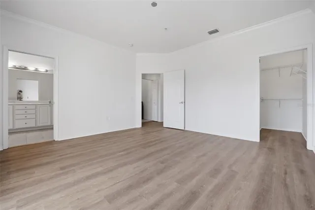 wooden floor in an empty room