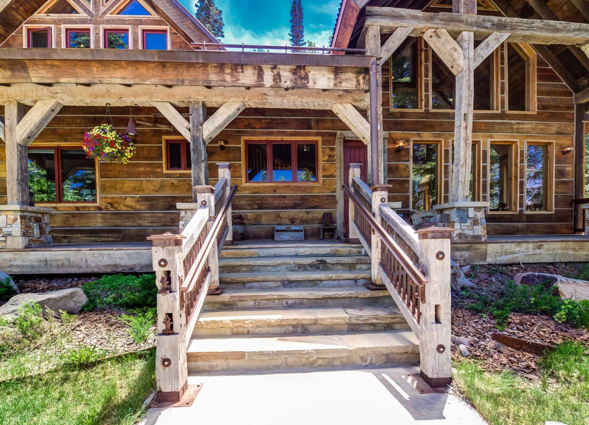 44 Spruce Way Telluride, CO 81435 - Photo 7 of 17 a view of a building with a porch