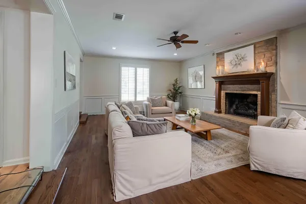 a view of staircase with wooden floor and staircase