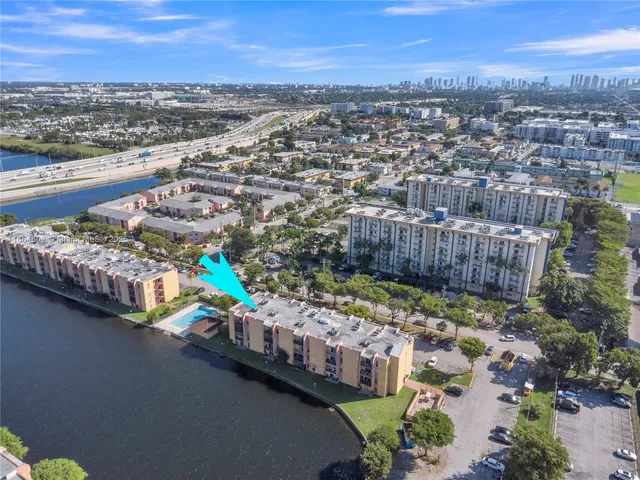 a view of a city with an ocean