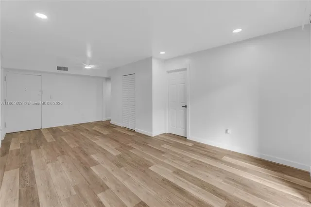 a view of empty room