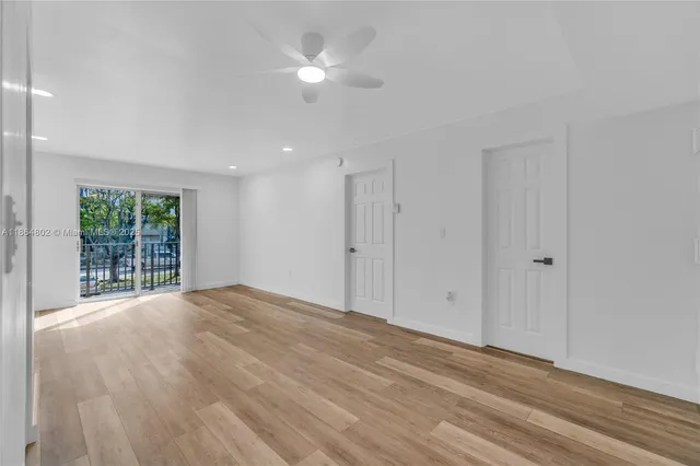 a view of empty room