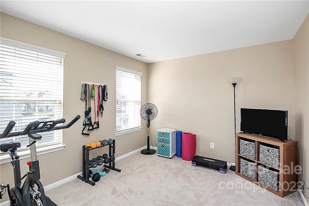 7589 Bluff Point Lane Denver, NC 28037 - Photo 31 of 36 a view of a room with gym equipment