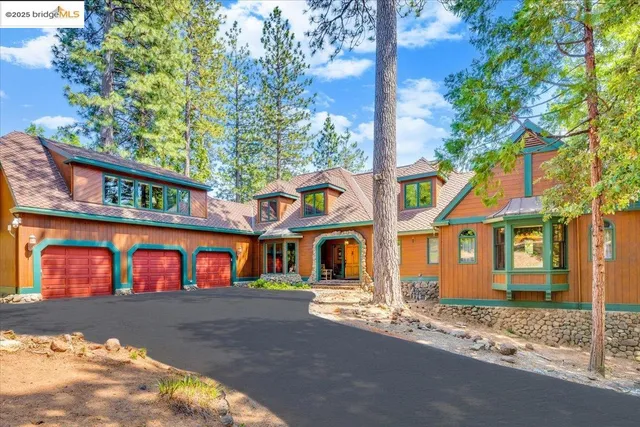 a front view of a house with street