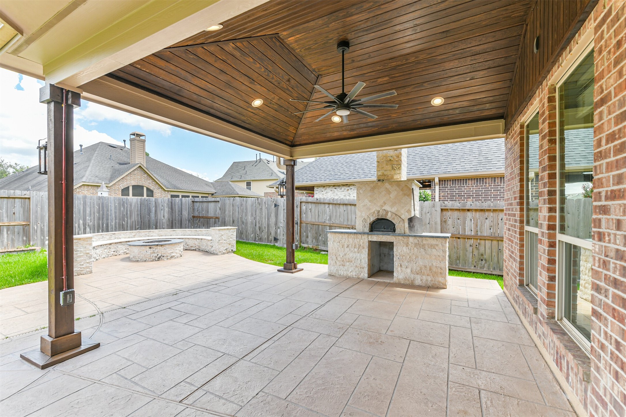 13519 Brant Grove Lane Houston, TX 77044 - Photo 2 of 49 a view of a porch with seating space