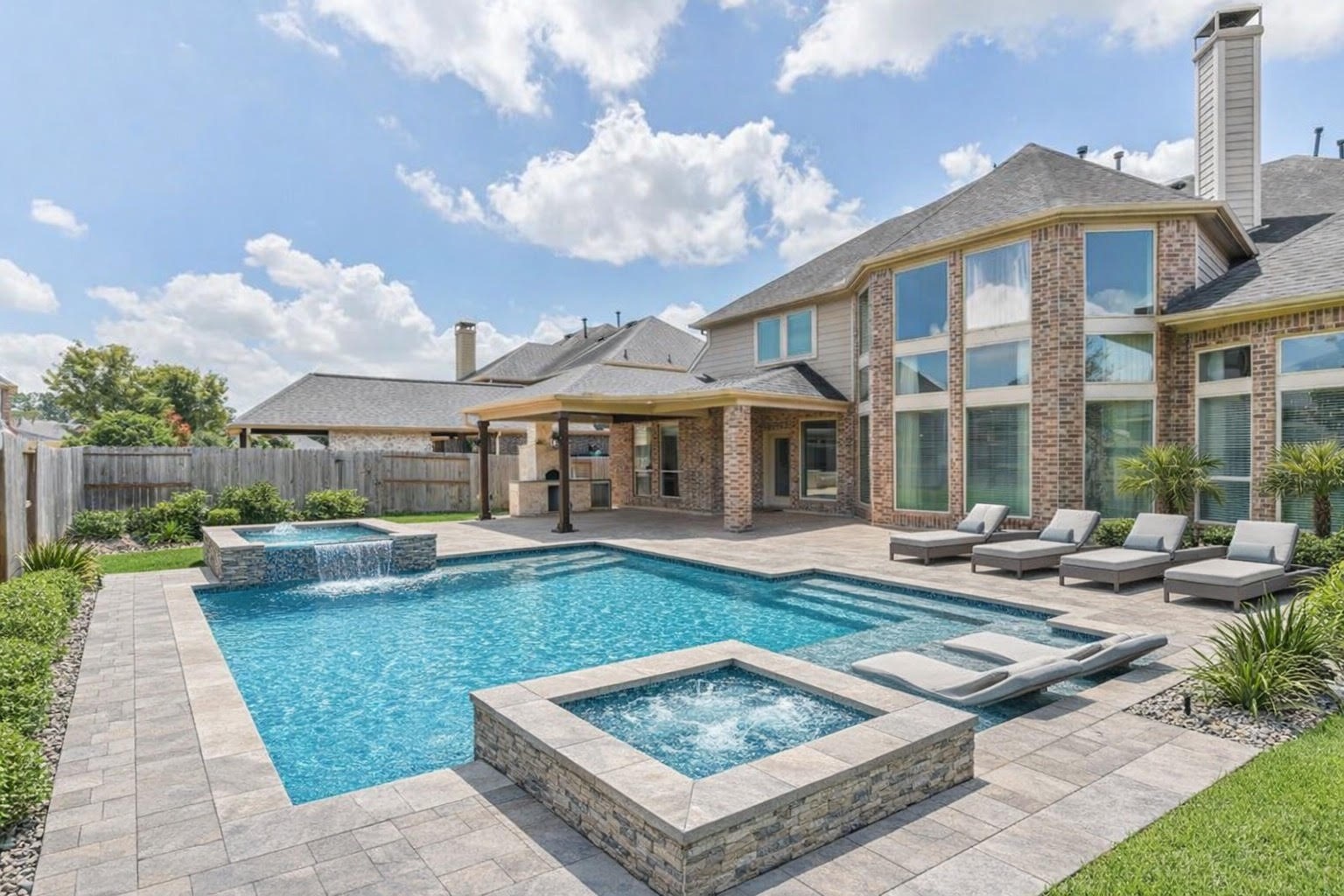 13519 Brant Grove Lane Houston, TX 77044 - Photo 41 of 49 *Rendering of what the large backyard will look like with a pool