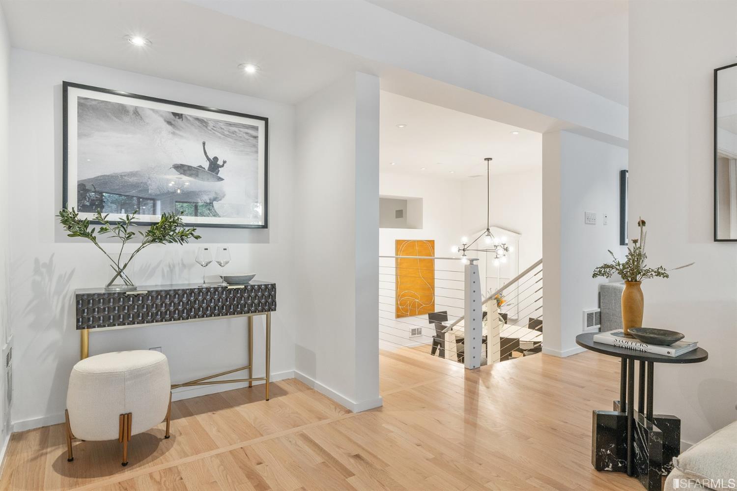 2 Fallon Place, Unit 15 San Francisco, CA 94133 - Photo 16 of 43 a view of living room with furniture and wooden floor