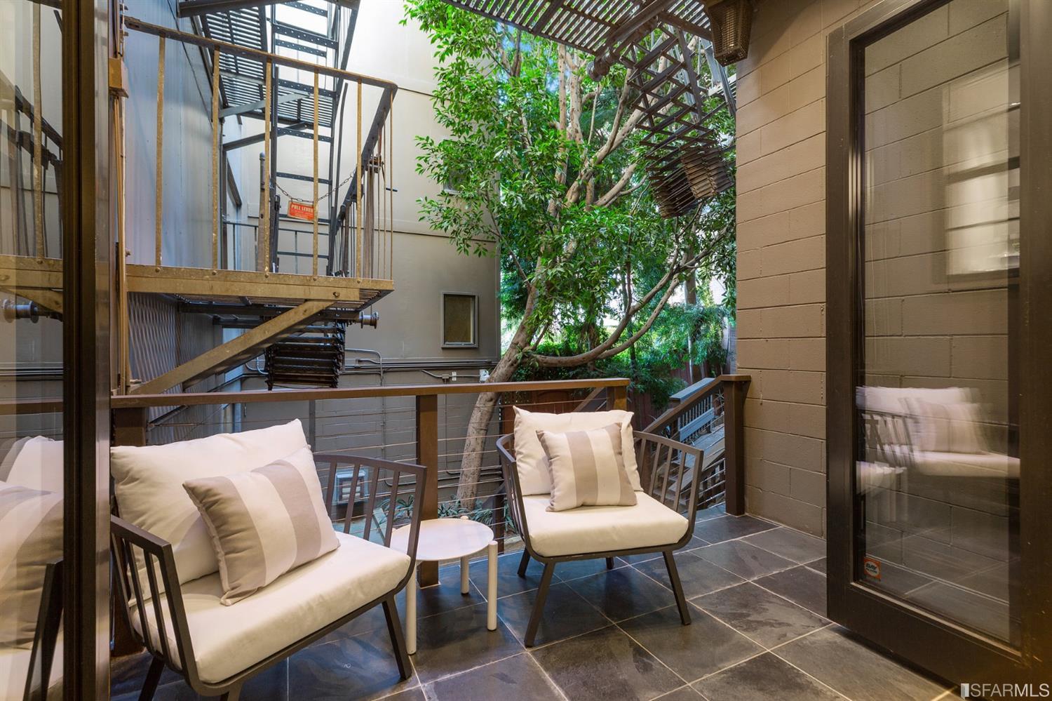 2 Fallon Place, Unit 15 San Francisco, CA 94133 - Photo 32 of 43 a outdoor living space with furniture