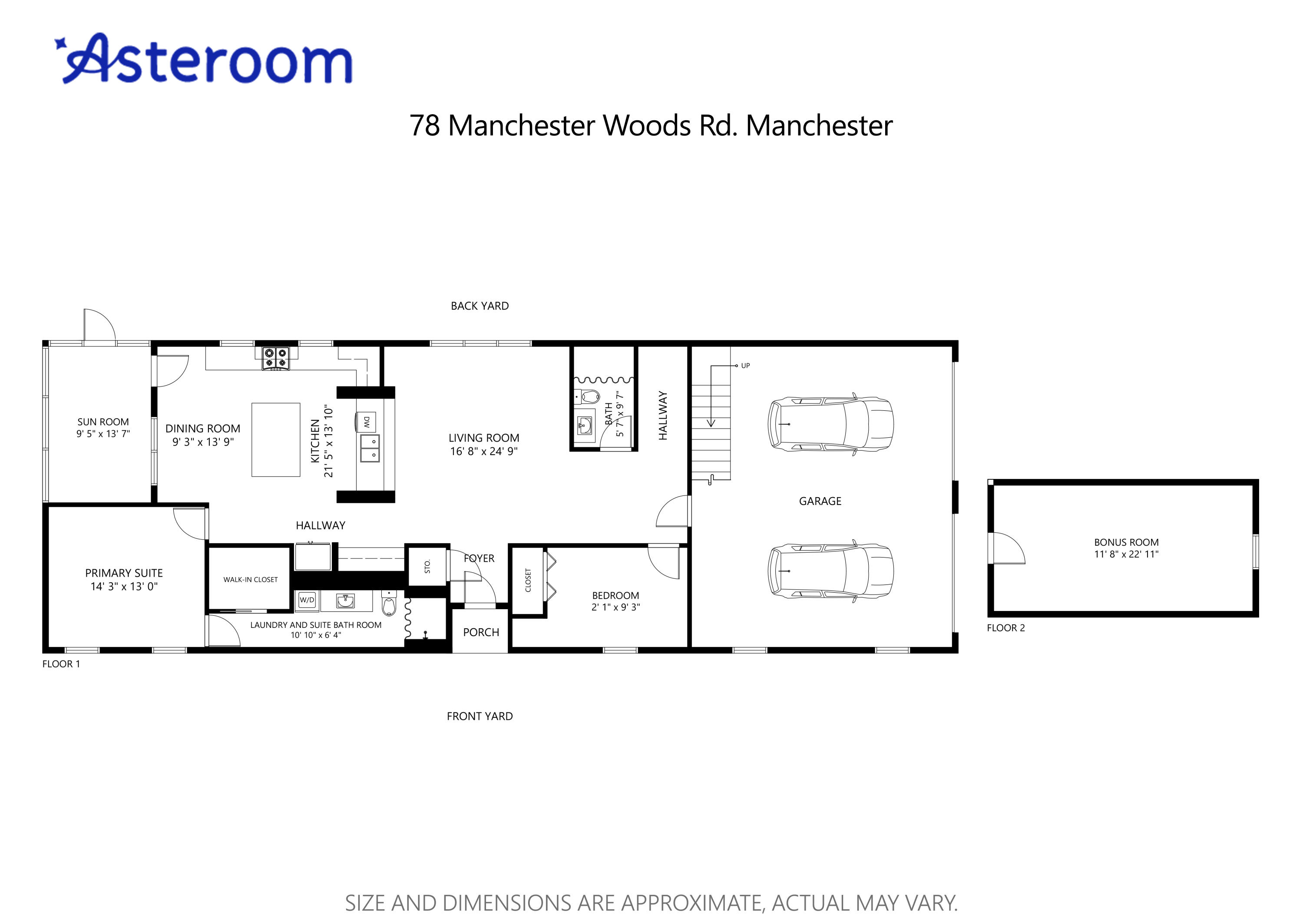 78 Manchester Woods Road Manchester, ME 04351 - Photo 33 of 33 Floor Plan 78 Manchester Woods Rd