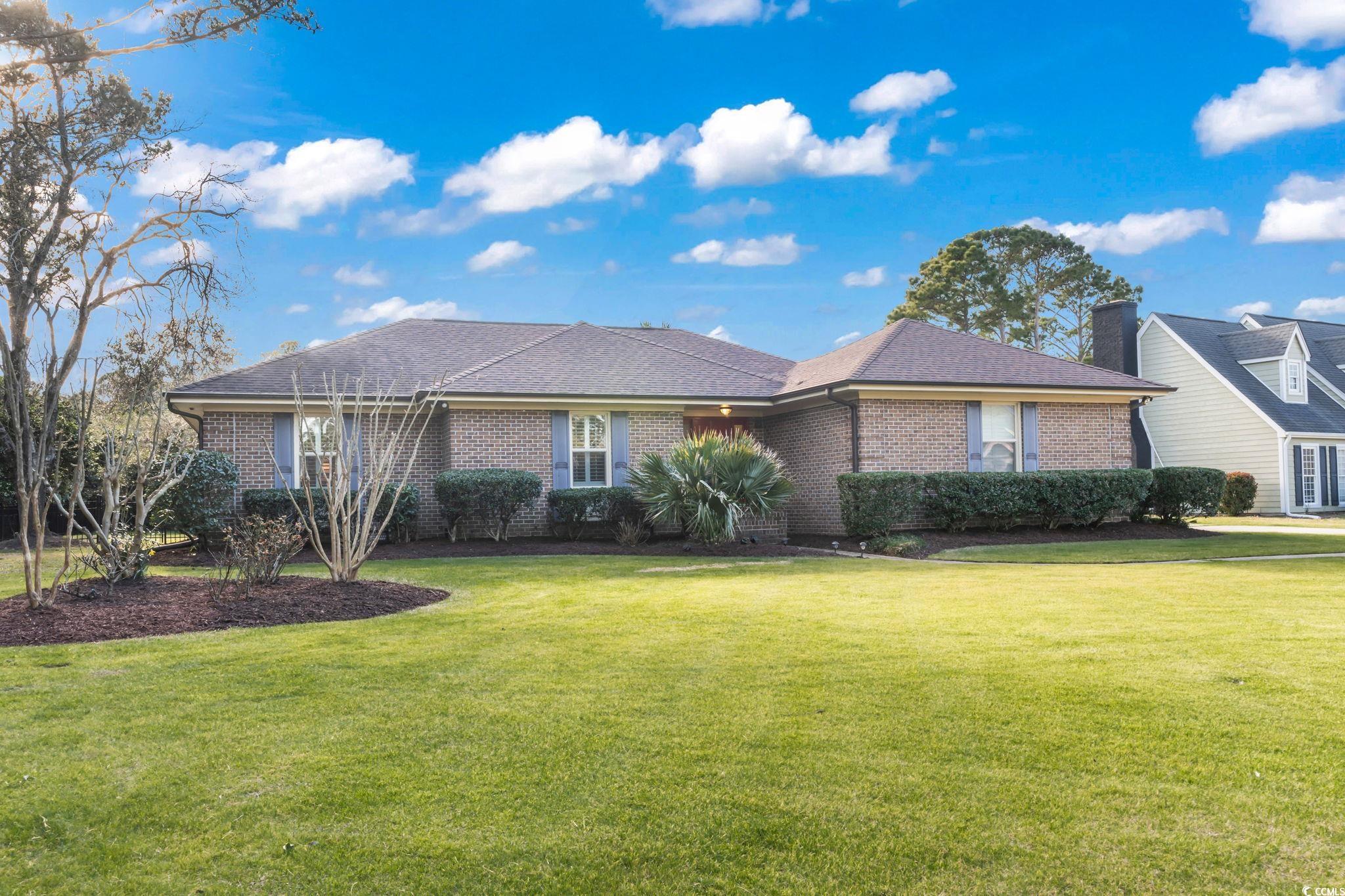 1671 Arundel Road Myrtle Beach, SC 29577 - Photo 1 of 40 Ranch-style house featuring a front yard