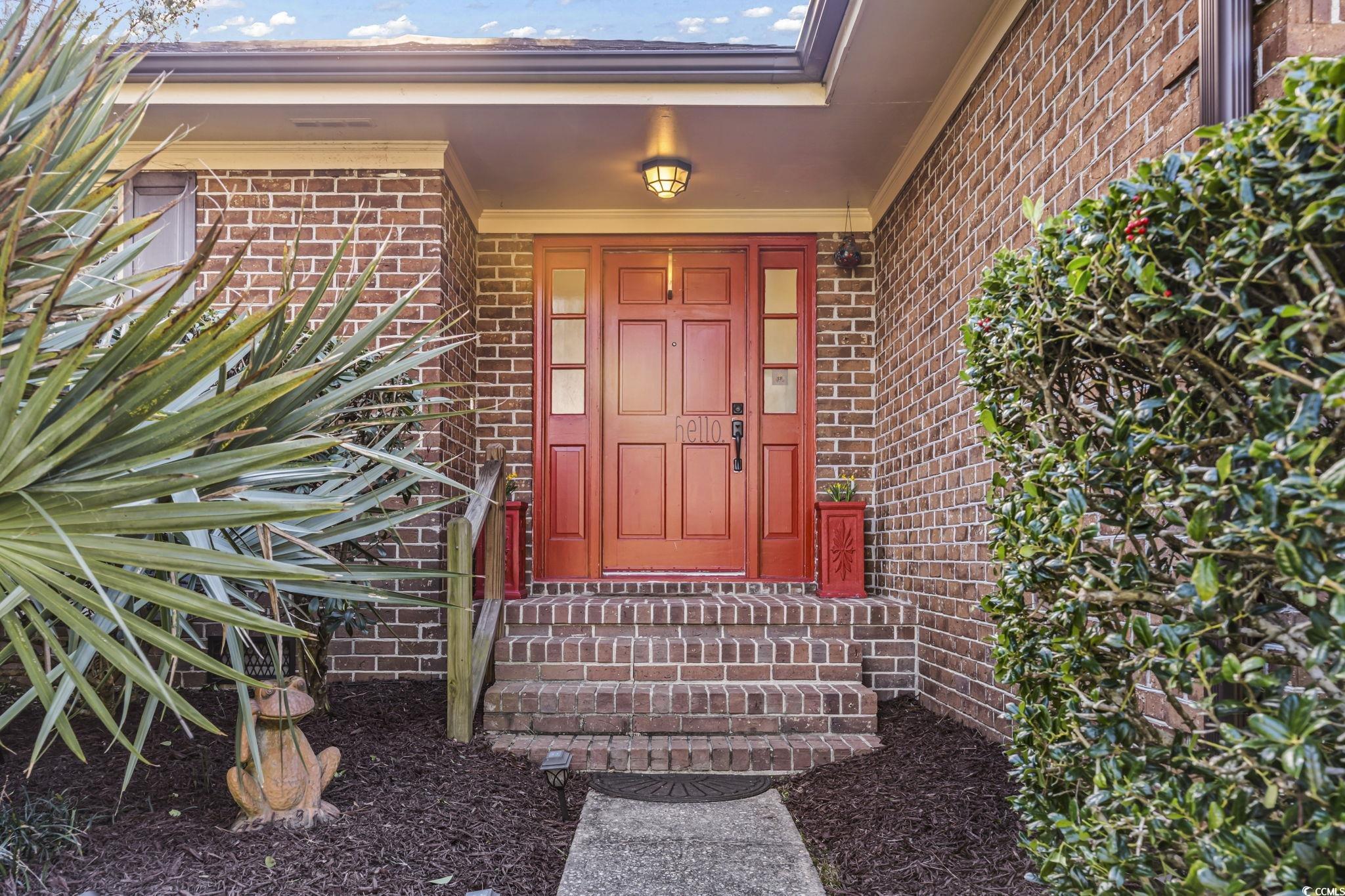 1671 Arundel Road Myrtle Beach, SC 29577 - Photo 16 of 40 View of property entrance