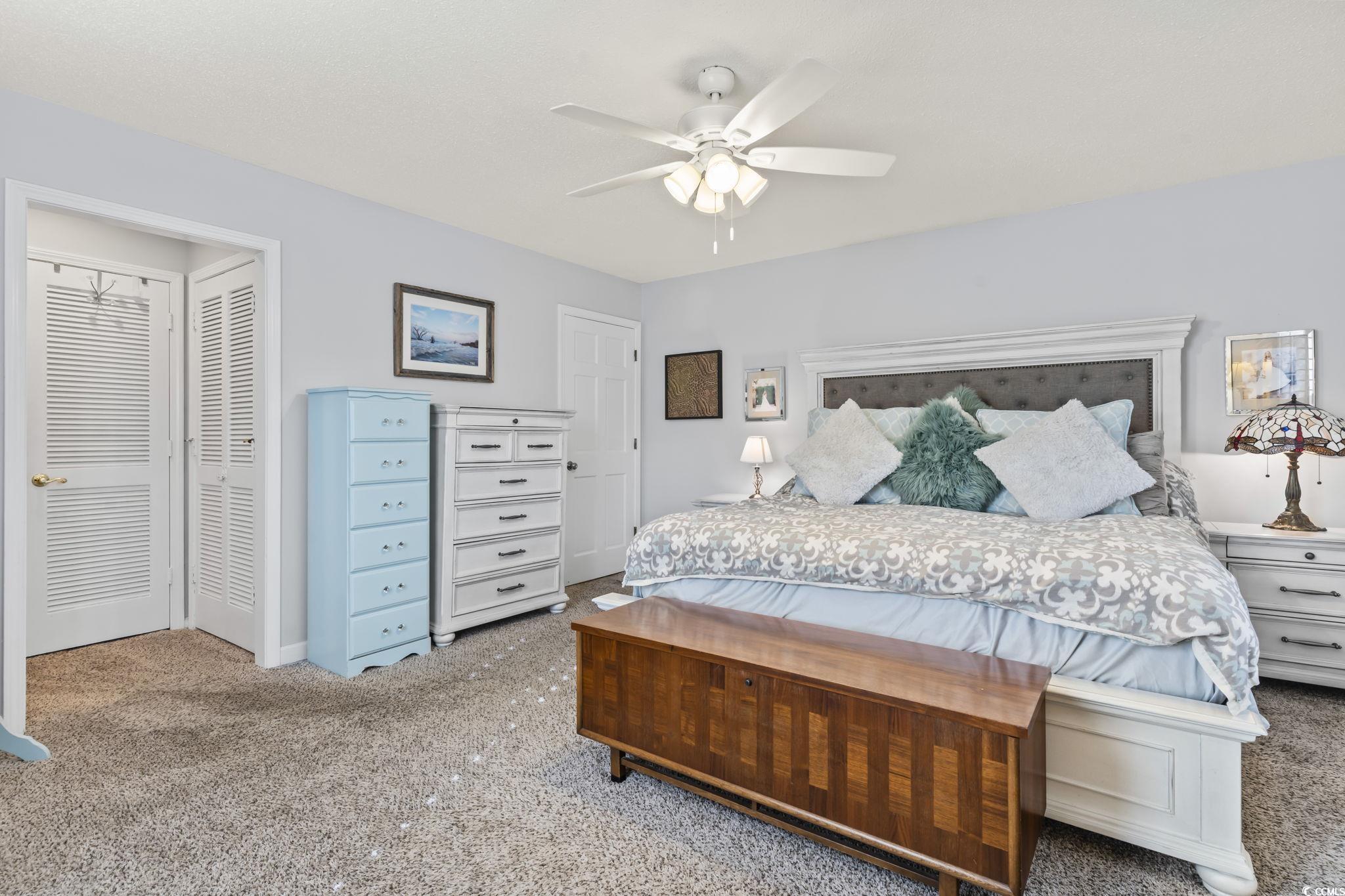 1671 Arundel Road Myrtle Beach, SC 29577 - Photo 10 of 40 Bedroom with carpet floors, a closet, and ceiling