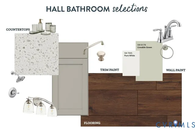 a view of a backyard with trees