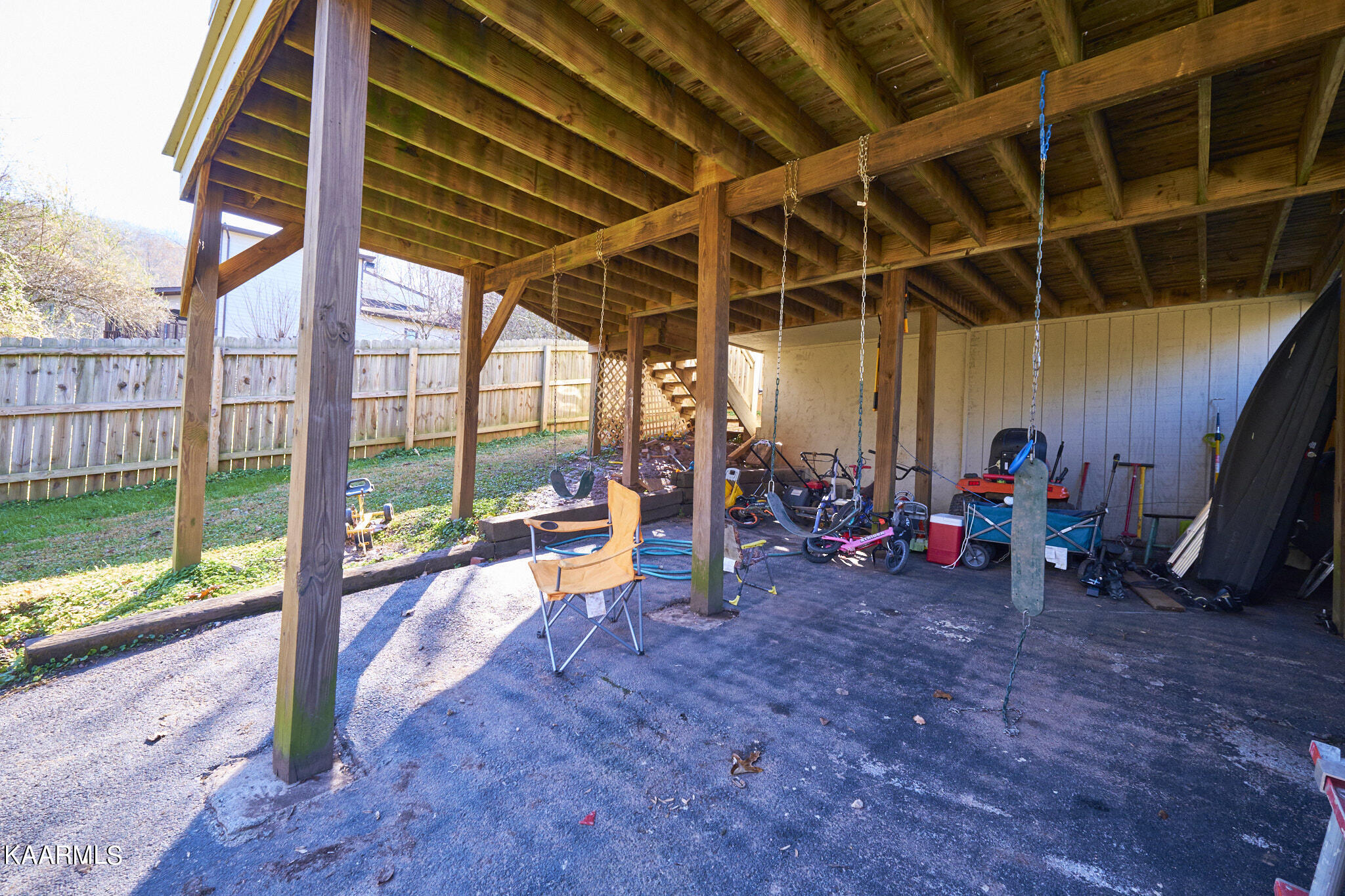 6868 Reddege Road Knoxville, TN 37918 - Photo 29 of 33 under the deck