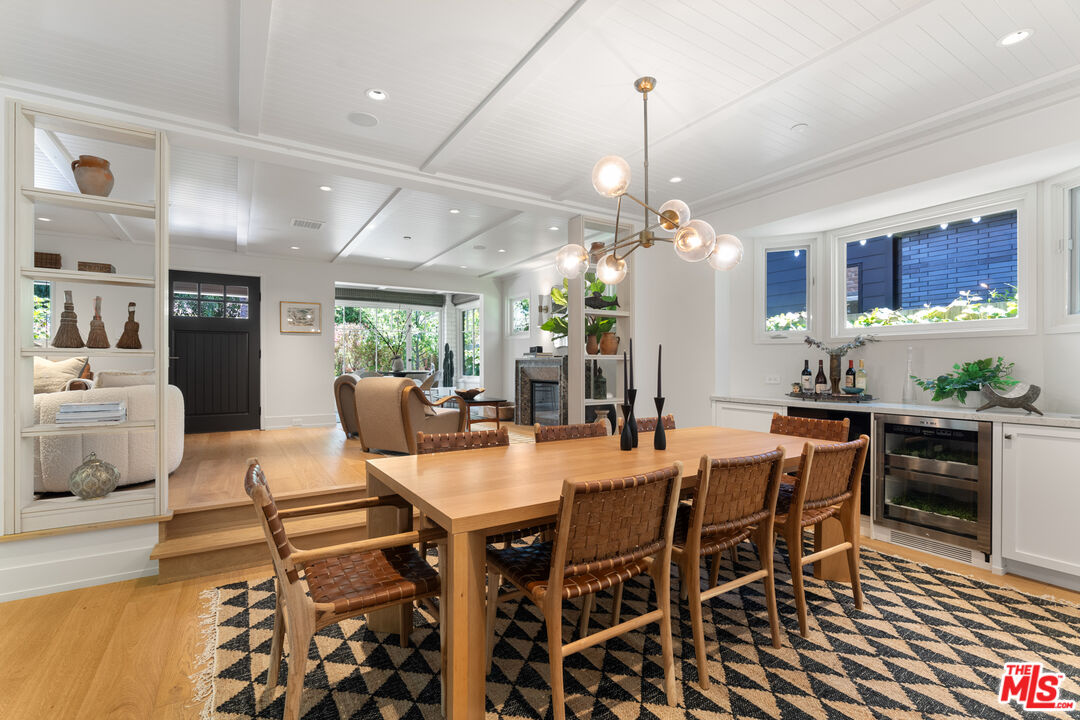 929 Marco Place Venice, CA 90291 - Photo 27 of 56 a view of a dining room with furniture window and wooden floor