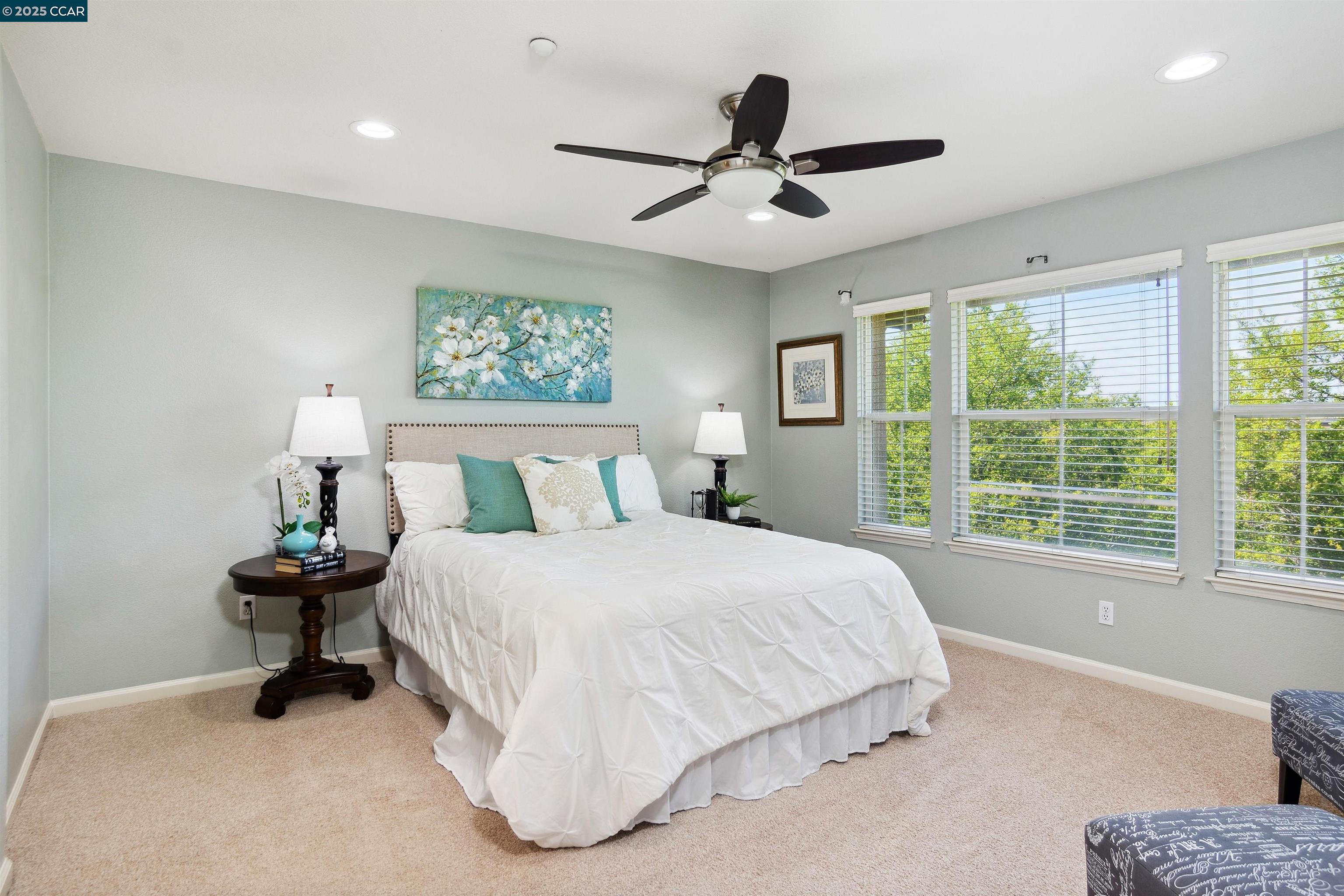 2073 Watermill Road San Ramon, CA 94582 - Photo 22 of 46 a bedroom with a bed and a window