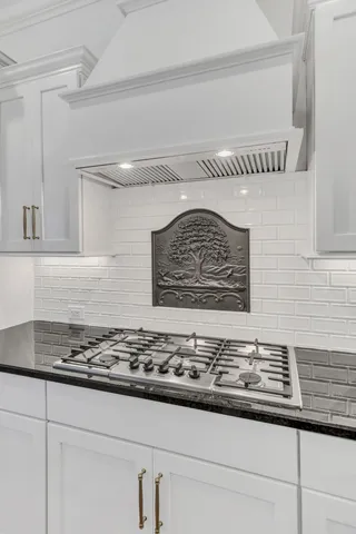 a close view of stove top oven