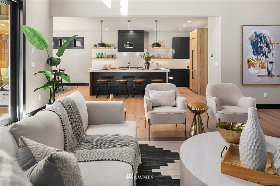 651 Bakers Road Ronald, WA 98940 - Photo 7 of 39 a living room with furniture kitchen view and a large window