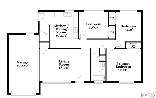 $1,540 | 535 Ryan Drive, Florissant, MO 63031