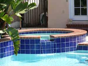 219 Oliver Road Santa Barbara, CA 93109 - Photo 8 of 10 Spa with waterfall
