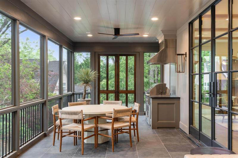 1026 Reeder Circle Northeast Atlanta, GA 30306 - Photo 30 of 95 a dining room with furniture water view and balcony