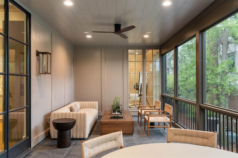 1026 Reeder Circle Northeast Atlanta, GA 30306 - Photo 31 of 95 a living room with furniture and a large window
