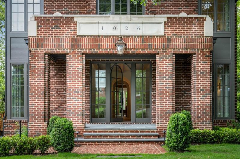 1026 Reeder Circle Northeast Atlanta, GA 30306 - Photo 64 of 95 a front view of a house with garden