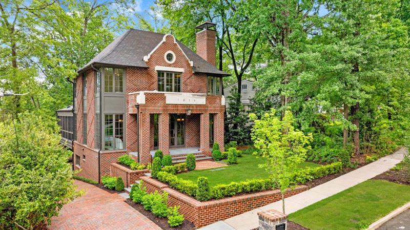 1026 Reeder Circle Northeast Atlanta, GA 30306 - Photo 66 of 95 a front view of a house with garden