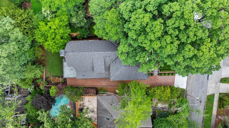 1026 Reeder Circle Northeast Atlanta, GA 30306 - Photo 67 of 95 an aerial view of a house