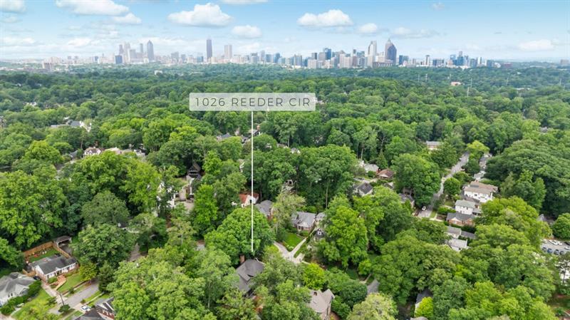1026 Reeder Circle Northeast Atlanta, GA 30306 - Photo 71 of 95 a view of a city