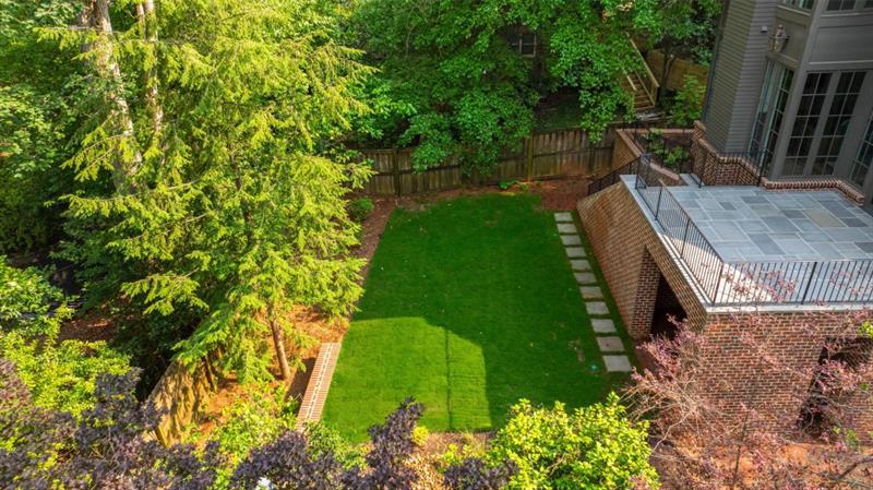 1026 Reeder Circle Northeast Atlanta, GA 30306 - Photo 77 of 95 a view of a backyard