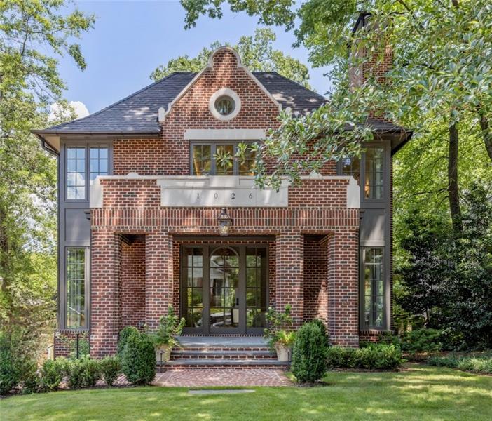 1026 Reeder Circle Northeast Atlanta, GA 30306 - Photo 94 of 95 a front view of a house with garden