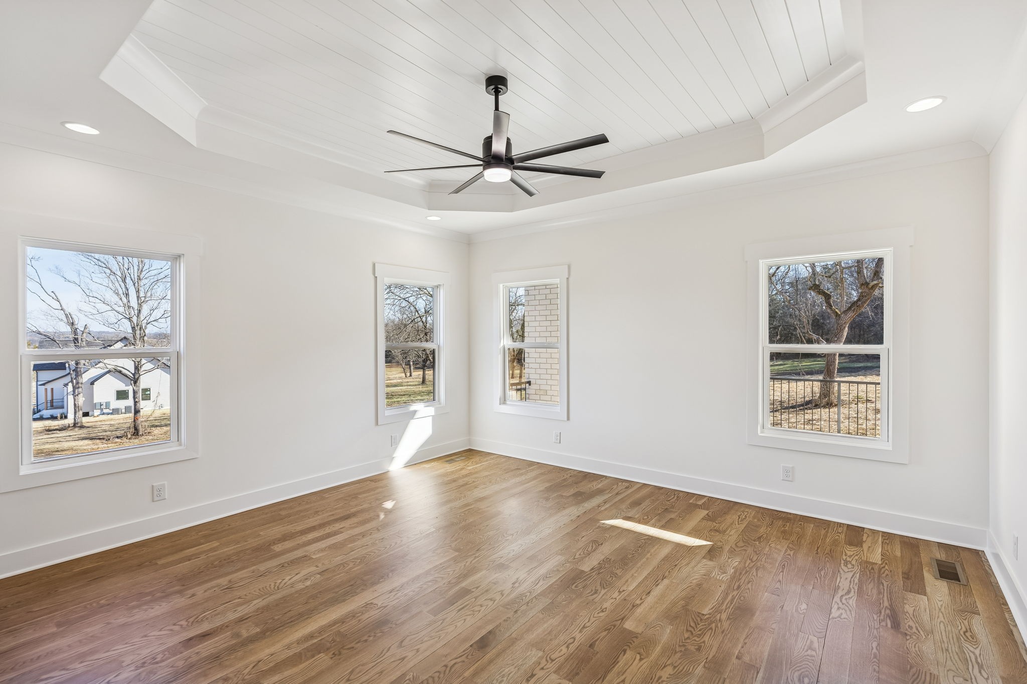 13841 Cainsville Road Lebanon, TN 37090 - Photo 31 of 81 a view of an empty room with a window and wooden floor