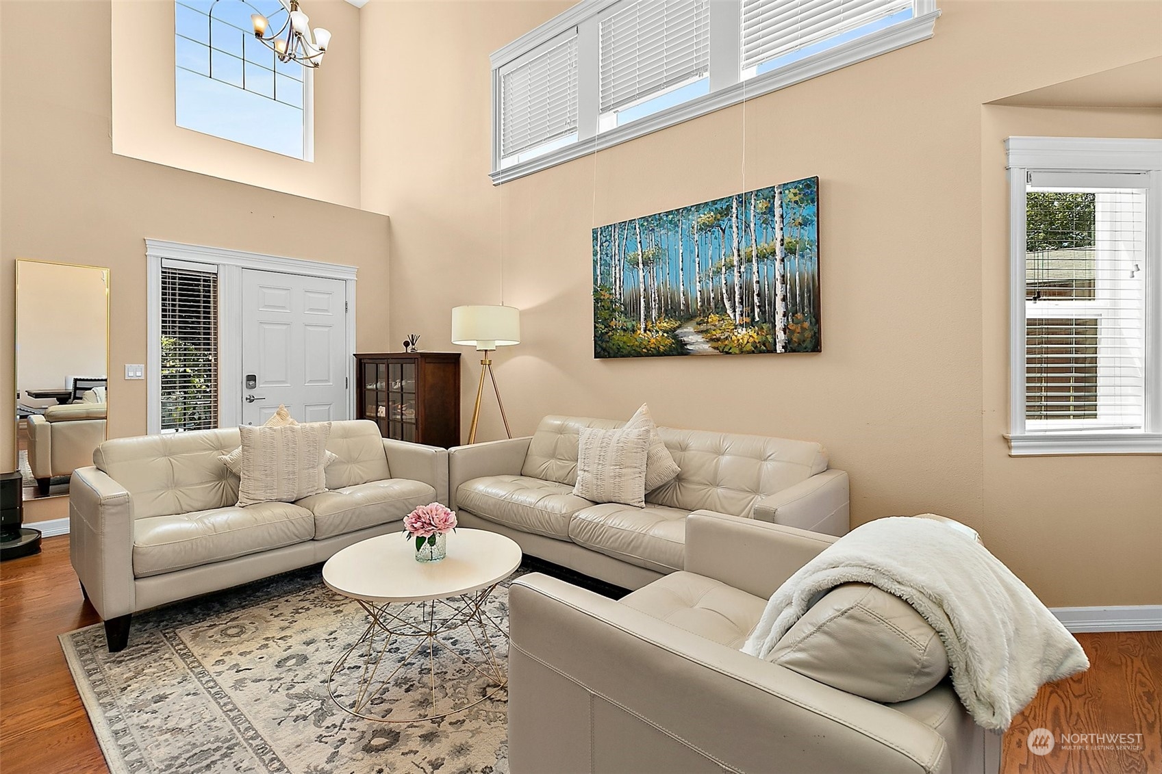 9604 South 236th Place Kent, WA 98031 - Photo 7 of 39 a living room with furniture and a couch