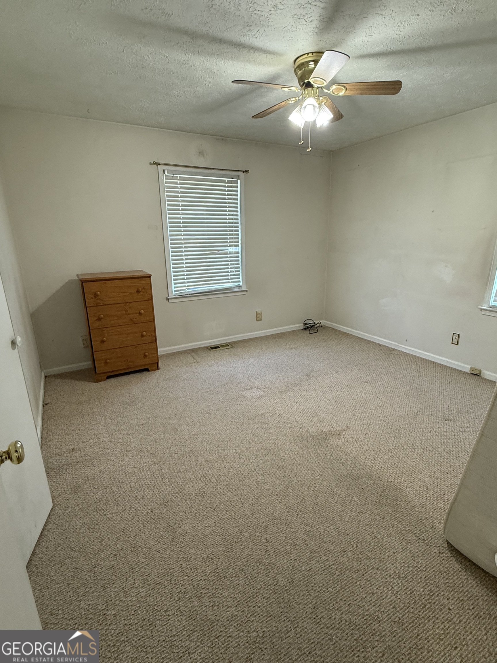 140 Rene Lane Cochran, GA 31014 - Photo 27 of 29 an empty room with windows and fan