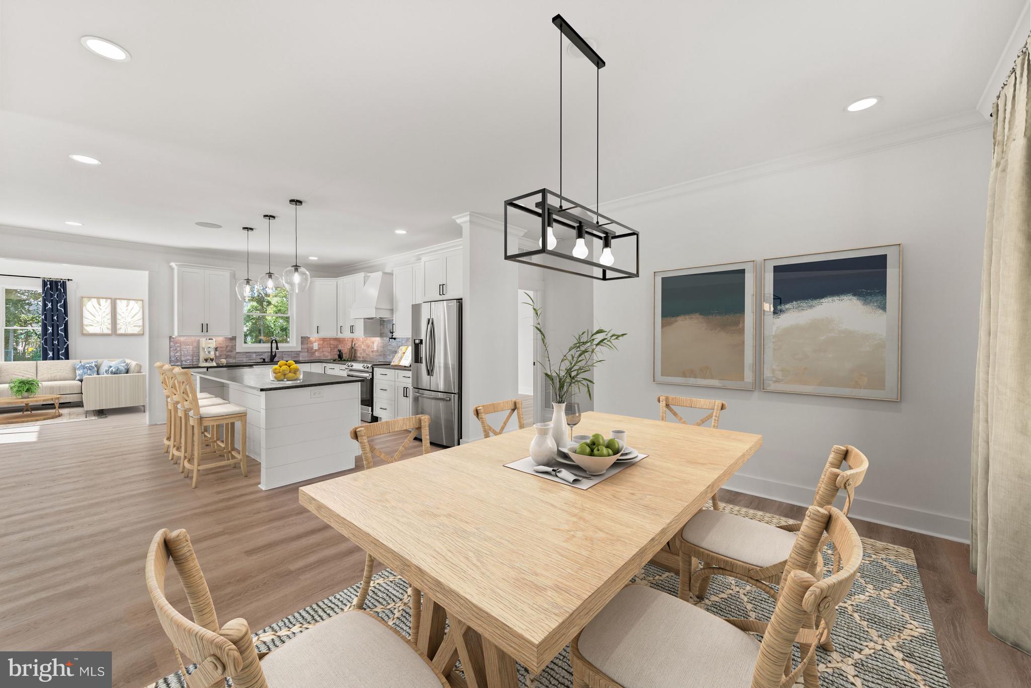 33 Beacon Circle Millsboro, DE 19966 - Photo 2 of 27 Virtually Staged Dining/Kitchen