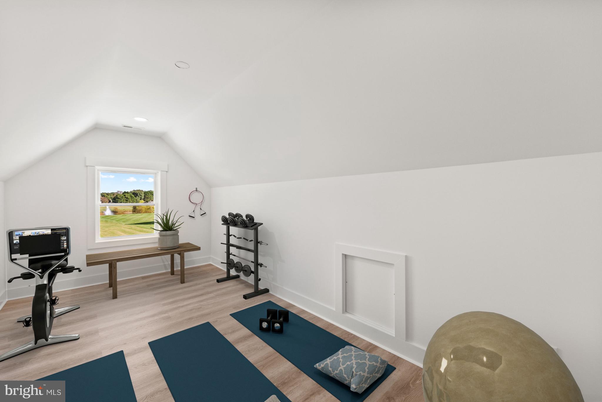 33 Beacon Circle Millsboro, DE 19966 - Photo 7 of 27 Virtually Staged Home Gym