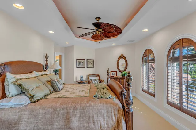a view of a street with a building in the background