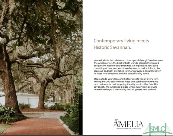 $1,090,000 | 302 East Oglethorpe Avenue, Unit 102, Savannah, GA 31401