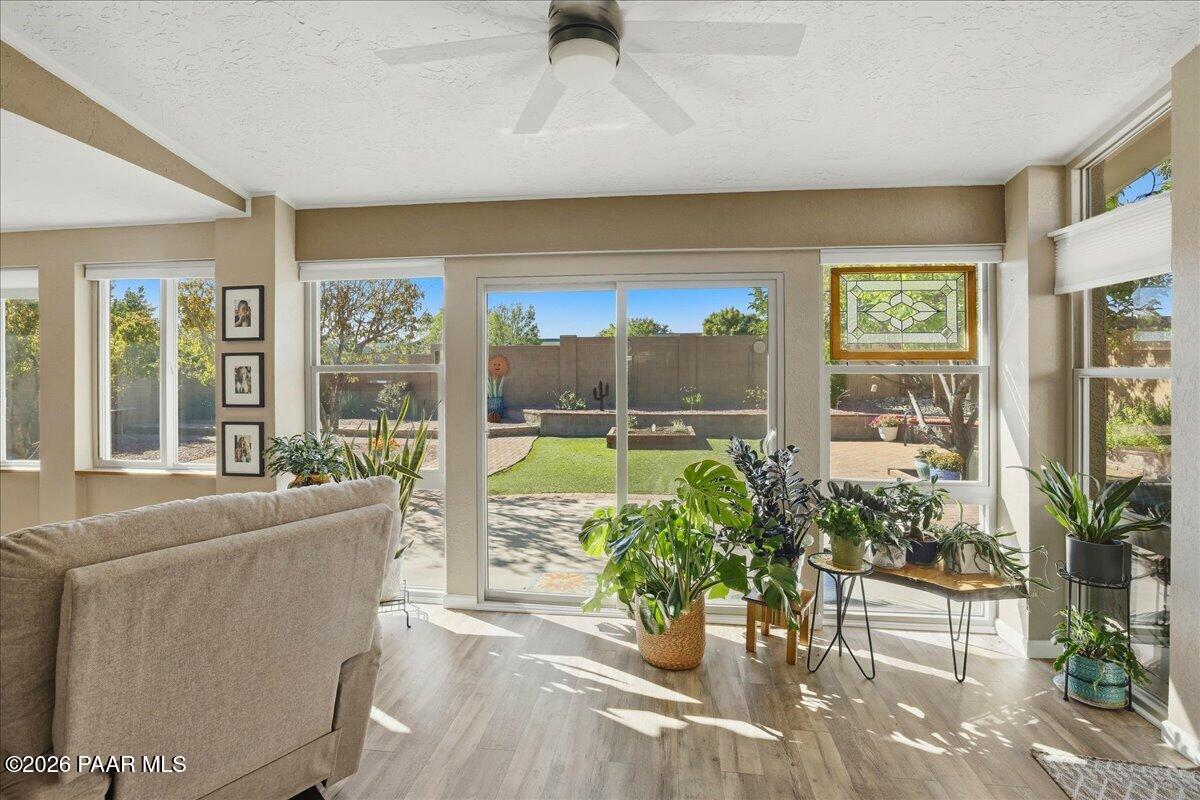 3883 Fairfax Road Prescott Valley, AZ 86314 - Photo 18 of 67 Climate Controlled Enclosed Sun Room