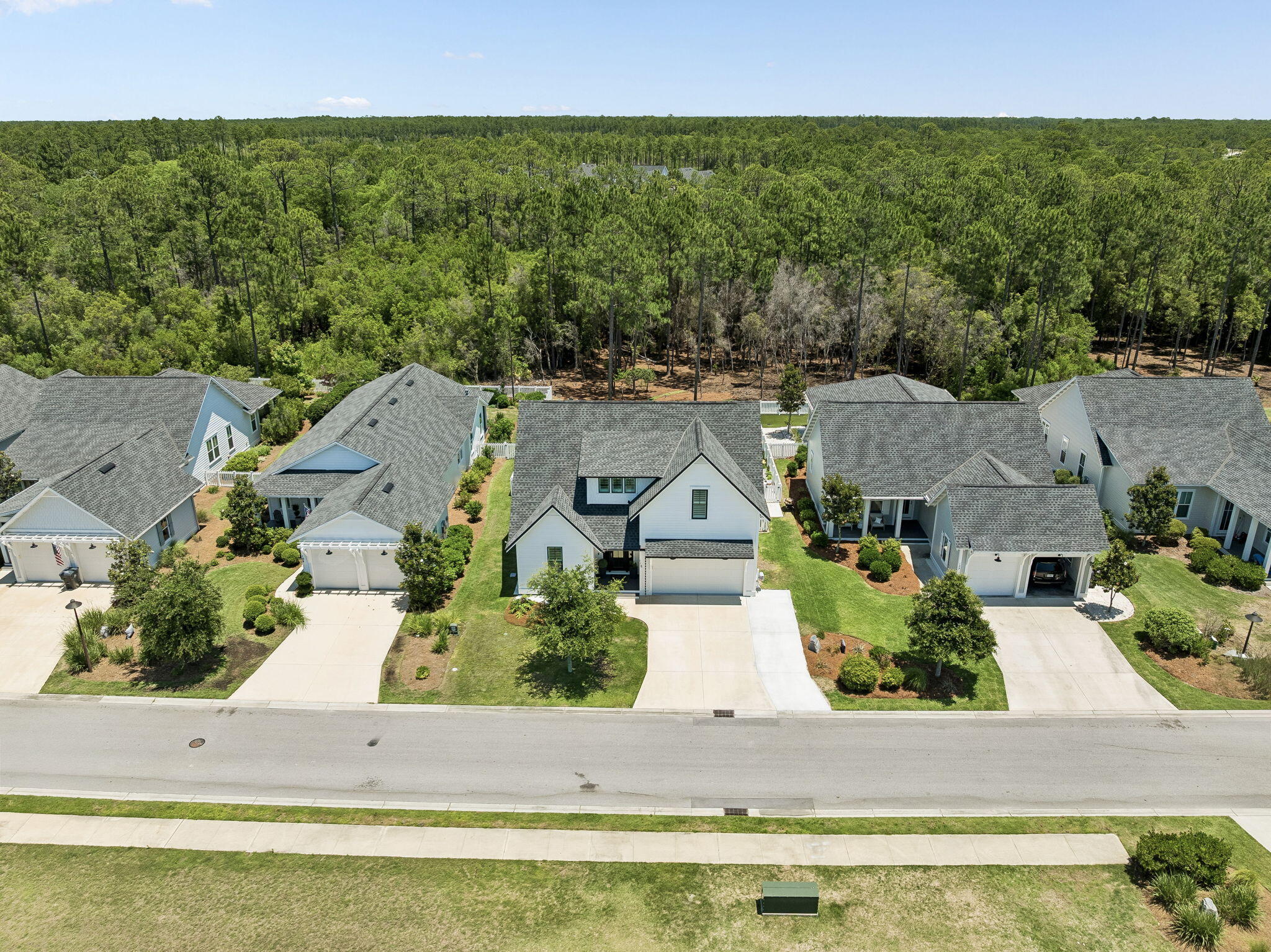 115 Log Landing St Inlet Beach Inlet Beach, FL 32461 - Photo 55 of 69 an aerial view of a house with a yard