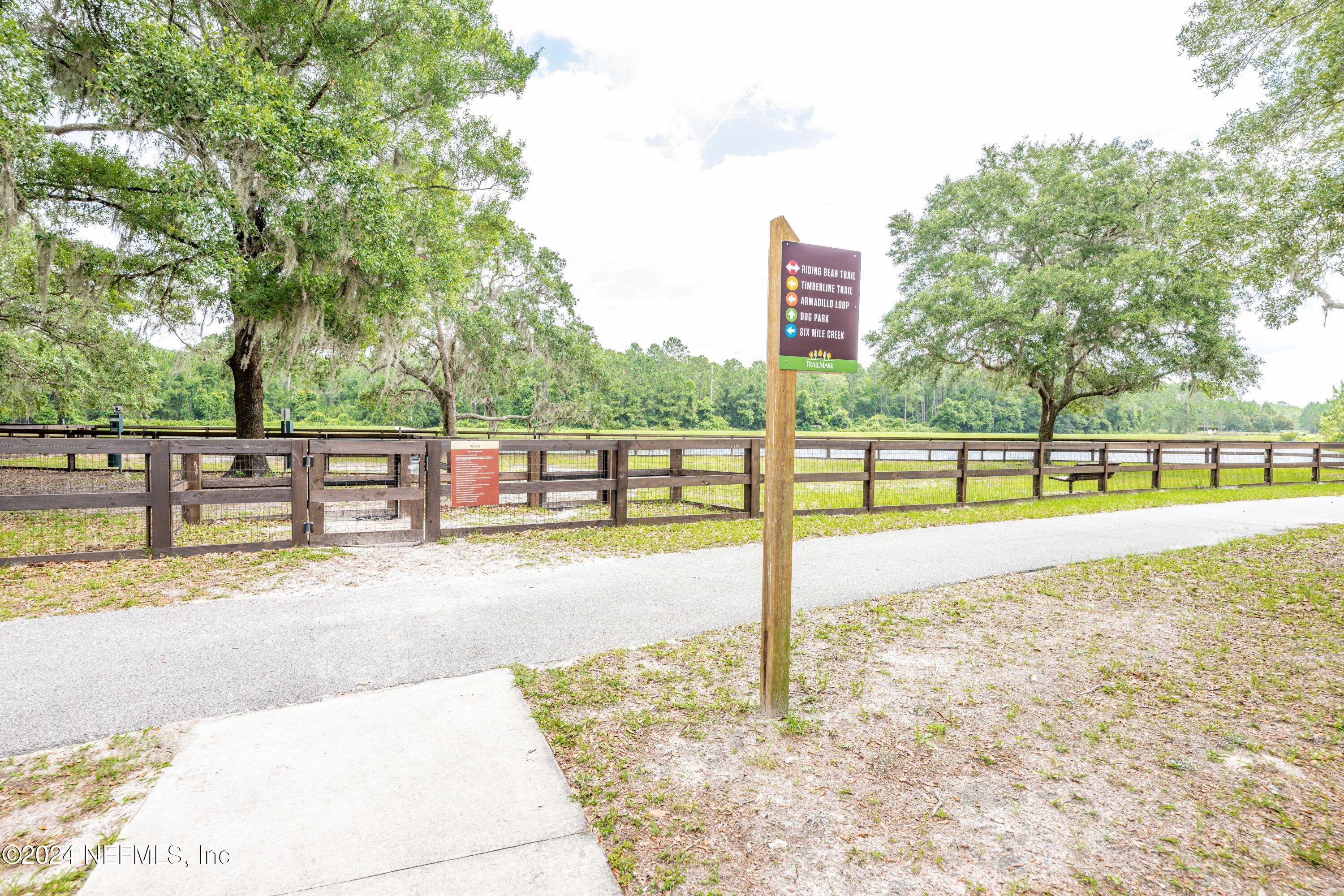 45 Bird Watch Court St. Augustine, FL 32092 - Photo 35 of 37 a view of a park with large trees
