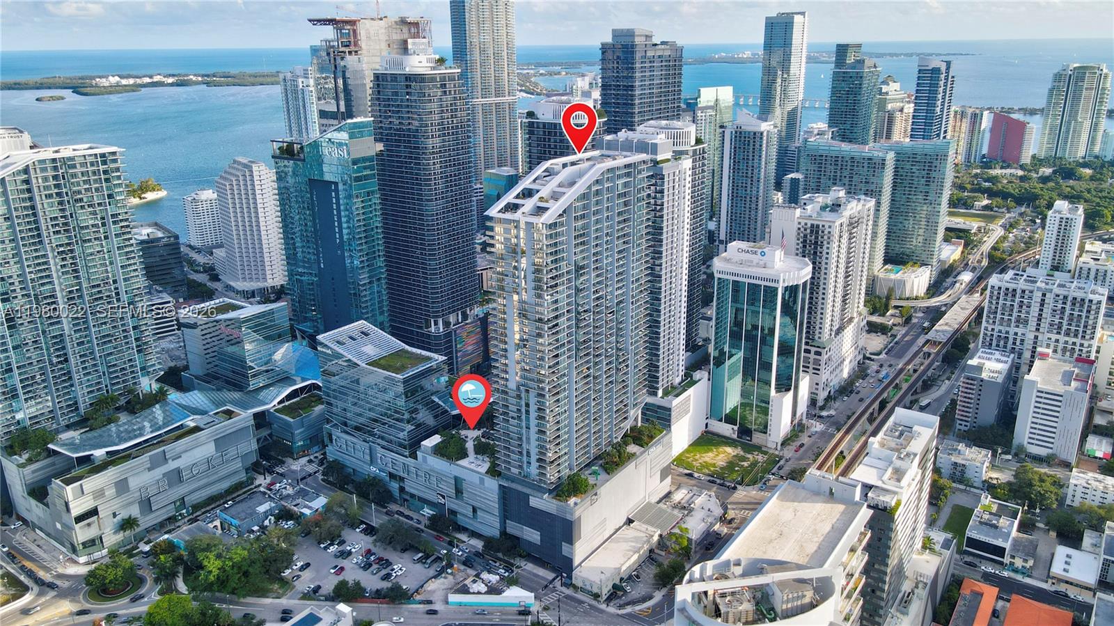 88 Southwest 7th Street, Unit 2706 Miami, FL 33130 - Photo 22 of 58 a city view