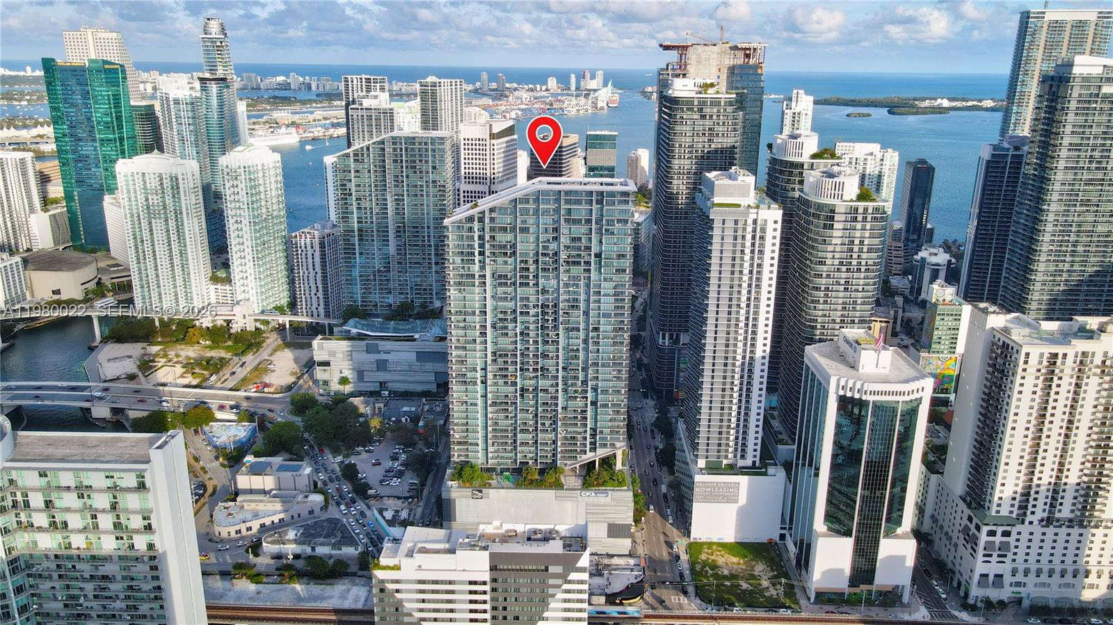 88 Southwest 7th Street, Unit 2706 Miami, FL 33130 - Photo 47 of 58 a city view
