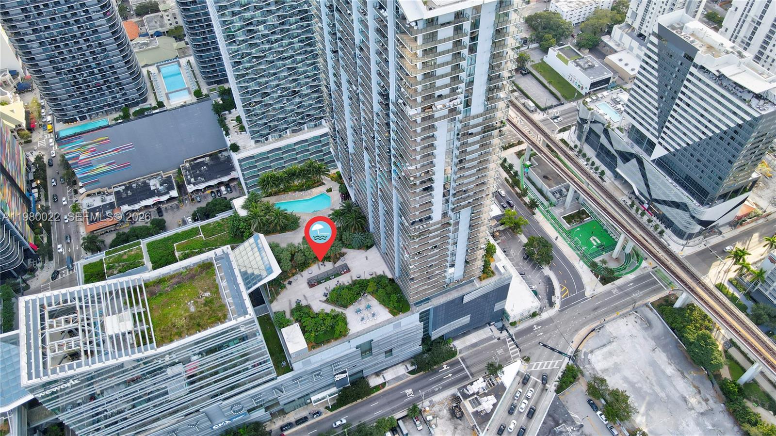 88 Southwest 7th Street, Unit 2706 Miami, FL 33130 - Photo 48 of 58 a view of deck with patio